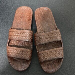 Brown Hawaiian classic Women's Sandals